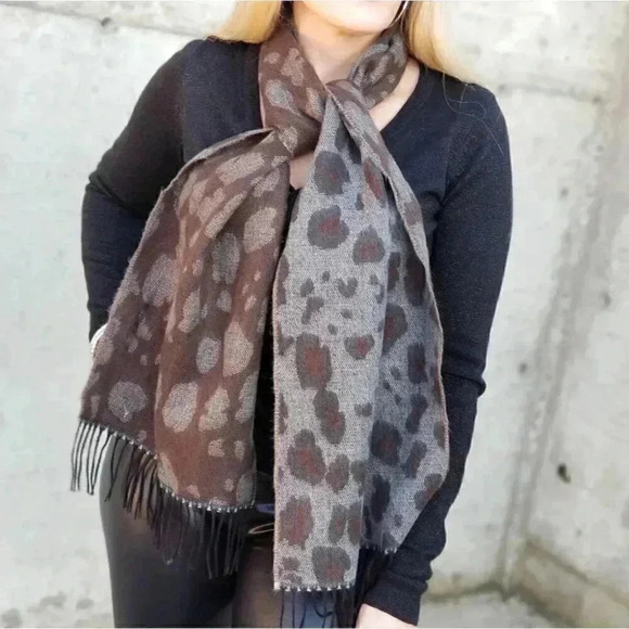 Animal Print Scarf - Picture 1 of 5